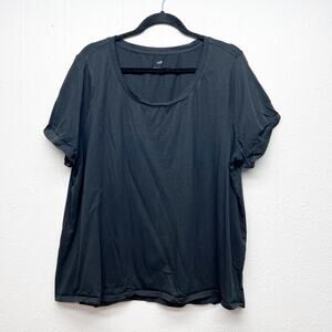 J.Jill Everyday Cotton Tee Womens 2X Breathable Stretch Lightweight Casual Basic